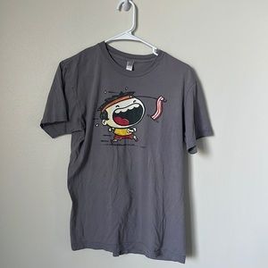 Vintage Dark Grey Graphic Tee!